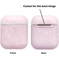 thumbnail image 3 of Étui AirPods 2019 le Plus Récent, Couleur Macaron Mignon Scintillant Pailleté Joli Design Bling Étui de Protection Souple en TPU pour AirPods Kit d'Accessoires Compatible avec Étui de Recharge AirPods 1re/2e Rose, 3 of 8
