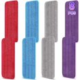 thumbnail image 4 of 8 Pack 16.5 inch Reusable Mop Pads Microfiber Spray Mop Replacement Heads for Wet/Dry Mops Compatible with Bona Floor Care System, 4 of 9