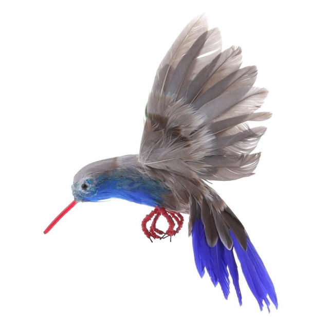 Billuyoard Artificial Feathered Spread Bird Taxidermy Home Ornament Garden Decor Decoración del hogar