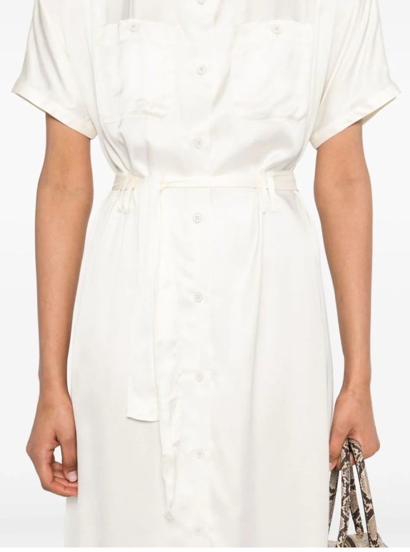 A.P.C. Off-White New Drew Dress (Women's) - Walmart.com
