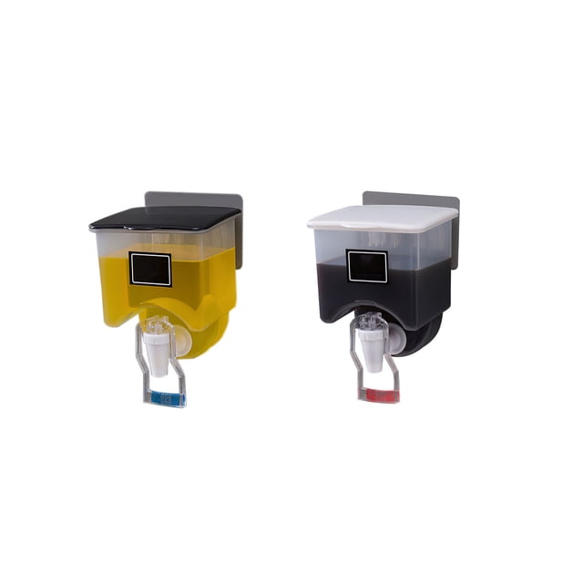 Dispensadores De Vinagre Fácil De Instalar Frascos De Almacenamiento De Especias Ahorro De Espacio Contenedores De Condimentos Convenientes Gran Capacidad De Carga Aleatorio Vogacara HA021716-00