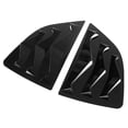 thumbnail image 1 of Auto Exterior Decoration Trim,2pcs Rear Side Window Air Vent Scoop Shutter Rear Side Window Louver Impressive Results, 1 of 7