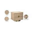 thumbnail image 2 of Meridian Furniture Wade Natural Night Stand / Side Table, 2 of 10