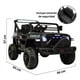 thumbnail image 5 of Camioneta Montable Electrica Para Niños Control Remoto 12v Color Negro Joykoo, 5 of 6
