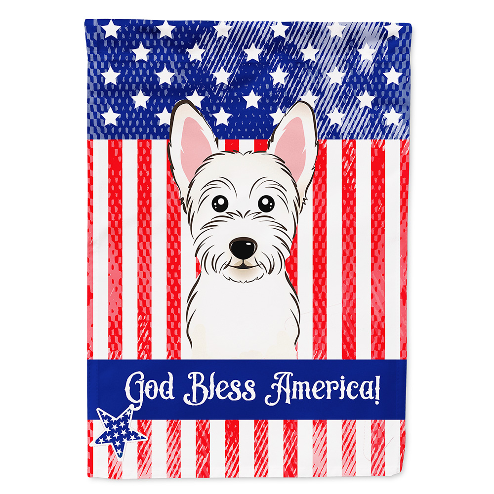 Westie Garden Flag
