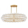 thumbnail image 2 of Fredrick Ramond Fr30124 Rene 8 Light 45" Wide Ring Chandelier - Brass, 2 of 2