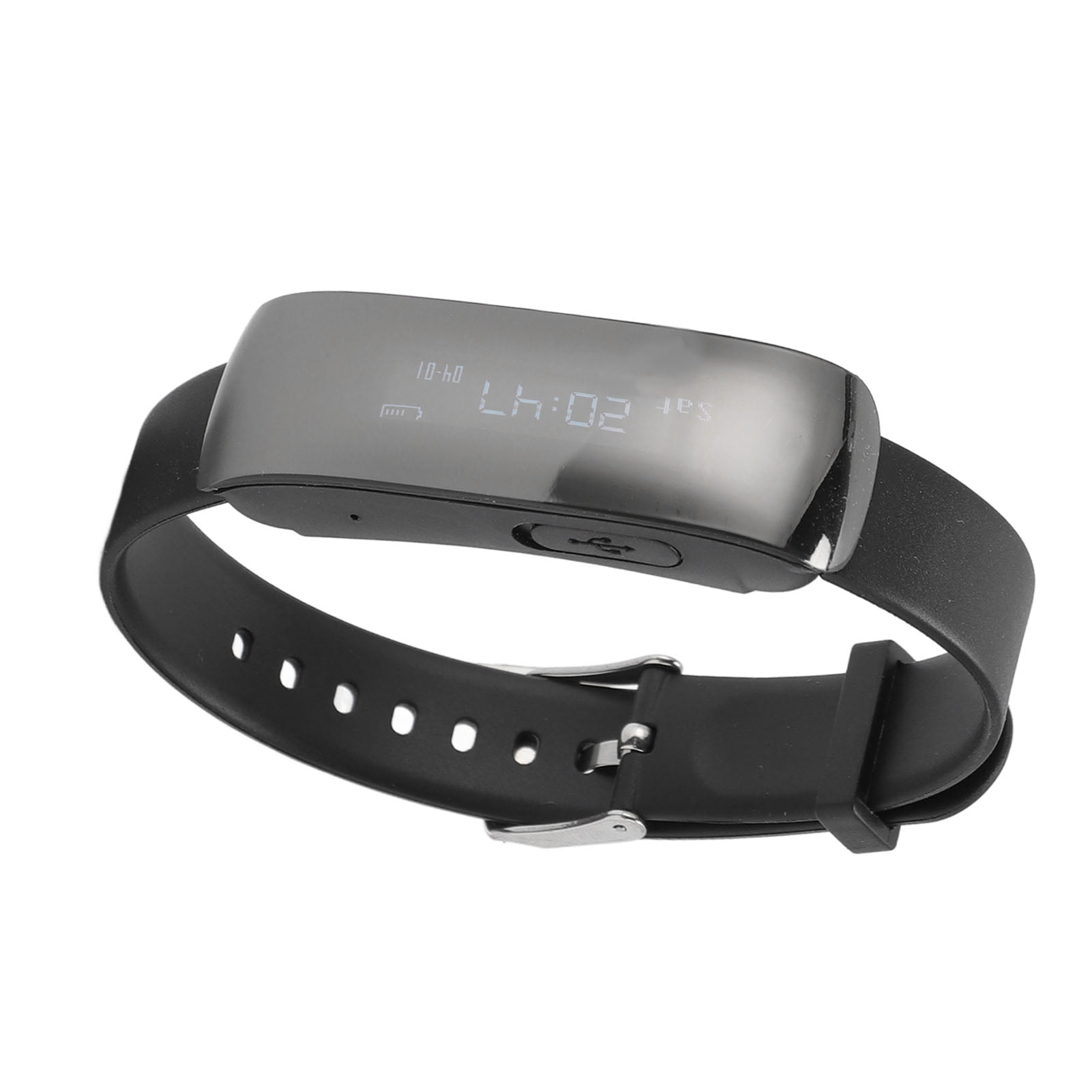 Voice Activated Recorder Wristband, Clear Display, MP3 Player, Long Battery Life, 90mAh