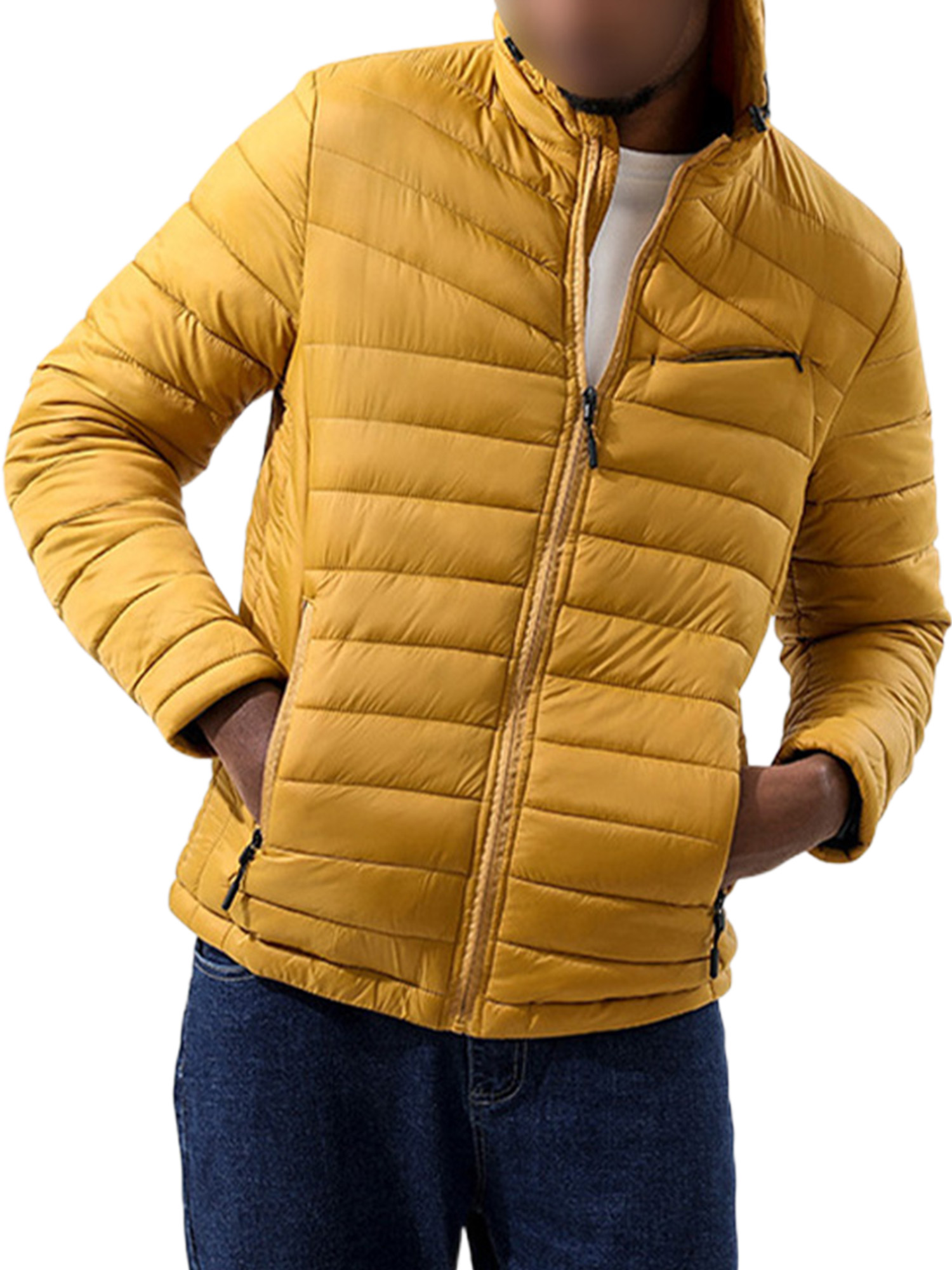 hooded summer parka