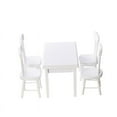 thumbnail image 2 of White Dining Table Chair Model Set 1 12 Dollhouse Miniature Furniture  Gift, 2 of 6