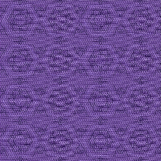 Ahgly Company Machine Washable Indoor Square Transitional Purple Amethyst Purple Area Rugs, 4' Square