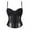 Black, variant on Womens Corset Bustier Shapewear Top Overbust Waist Corset Dress Bustier Top Vintage Plus Size Bodyshaper Gothic Underbust Bodysuit Christmas Halloween Costume Black L
