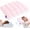 Baby Pink, variant on Sleep Pillow Cold Marshmallow Cool-Touch, Ice Silk Fluffy Grid Quilted, Side Back Sleeper 20x26