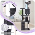thumbnail image 6 of XF XINFENG 70" Cat Tree Tower Playhouse for Indoor Cats with Scratching Posts, Multi-Level Pet Cozy Condo Furniture, Ashy, 6 of 10