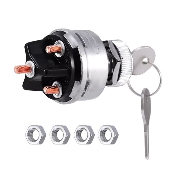 CSYANXING 12V/24V 4 Position Ignition Switch for Car Truck Tractor Trailer Universal with Keys ACC OFF IGN Start