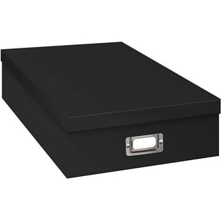 4Pcs 15.8x13x3Inch Scrapbook Paper Storage Organizer Box,12x12 Sheets