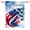 Fighter jet, variant on 250th Anniversary America Garden Flag, 250 Anniversary USA Flag 1776-2026 Commemorative Patriotic 250 Year Banner 4th of July Freedom Yard Sign Double-Sided Waterproof Garden Flag 12x18 Inch