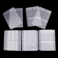 thumbnail image 3 of 10Pcs Carteras de Almacenamiento de Tarjetas Trading Card Sleeves Macarena 6 bolsillos de la carpeta de anillo A5, 3 of 8
