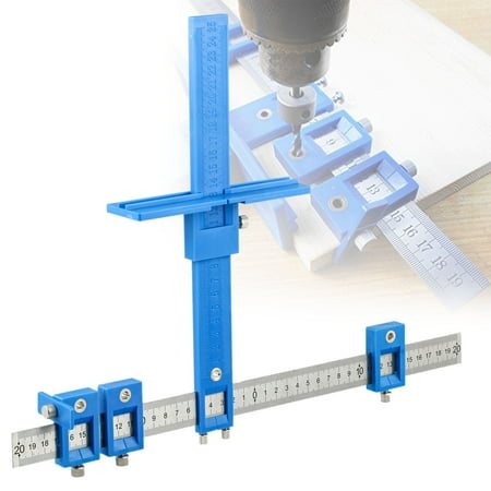 Eeekit Drill Guide Punch Locator Sleeve Cabinet Hardware Jig Eeekit Drill Guide Punch Locator Sleeve Cabinet Hardware Jig Dowelling For Wood Working