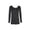 HTHRCHRCLG, variant on Cupio Scoop Neck Long Sleeve Solid Jersey Top-HTHRCHRCLG / S