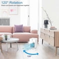 thumbnail image 4 of Mobile Air Conditioner, Mini Evaporative Air Cooler, 4 In 1 Air Cooler, Quiet Portable Air Conditioner, 3 Speeds, 2/4h Timer, Usb Fan Fan For Home/off, 4 of 5