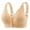 A7-Khaki, variant on Front Closure Bras Compression Bra Full Coverage Bras Wireless Bras Plus Size Bra Sleep Bras Bras for Women No Underwire Front Clasp Bras For Senior Women Bralettes for Women Beige
