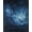Blue, Pattern 2, variant on ODIKA 8'x10' Machine Washable Non-Slip Area Rug, Cosmic Nebulae Inspired Floor Covering Accent High Traffic Rug, Blue, 127278