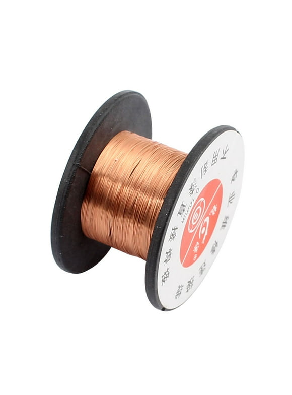 0.1mm Diameter Copper Soldering Solder PPA Enamelled Repair Reel Wire 11.5m