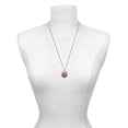 thumbnail image 2 of Delight Jewelry Silver-tone Red Enamel Fire Department Medallion - Class of 2026 Affirmation Ring Necklace, 23", 2 of 4