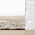 thumbnail image 2 of nuLOOM Camiree Floral Farmhouse Washable Area Rug, 6'x9', Beige, 2 of 7