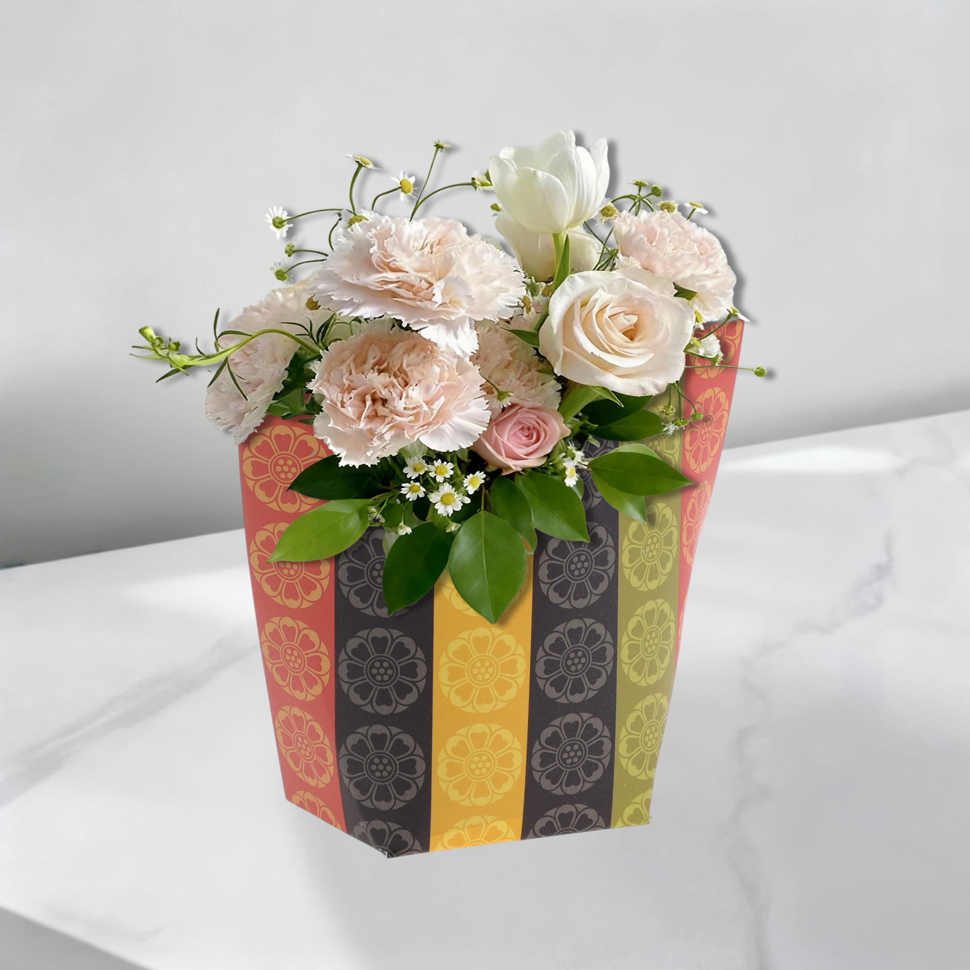 Unique Bargains Scarf Folding Gift Bags 10 Pcs for All Occasions Multicolor