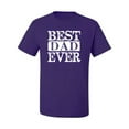 thumbnail image 2 of Wild Bobby, Best Dad Ever Daddy Husband, Father's Day, Men Graphic Tees, Purple, Large, 2 of 3