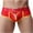01 Red, variant on Hicidod Swimming Briefs for Men Fashion Printed Lightweight Bikini Swimwear Sexy Low Rise Sports Surfing Beach Mens Swimsuit