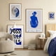 thumbnail image 5 of Póster de lienzo HD con líneas de cuerpo de niña azul, arte de pared abstracto simple escandinavo, impresión para decoración del hogar, dormitorio y sala de estar, 5 of 5