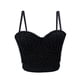thumbnail image 4 of VISgogo Camisetas sin mangas para mujer con decoración de perlas, ropa de verano de silicona desmontable ajustable VISgogo moda, 4 of 9
