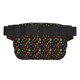 thumbnail image 3 of Fotbe Berries Cangurera Cuadrada con Estampado de Doble Capa, Bolsa de Cintura Ajustable Mini para Hombres y Mujeres, 3 of 9