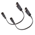 thumbnail image 1 of Adaptador de Ropa Hugo 2Packs Premium SAE Connection To DC Mujer Motocicleta Calor 25cm, 1 of 9