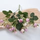 thumbnail image 3 of Xiao Hua 3 piezas de flores artificiales de tacto real para decoración del hogar, oficina, boda, arreglo floral (amarillo, 30 cm de largo), 3 of 5