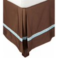 thumbnail image 1 of Collection d'Hôtel 300 Fil Compter Coton Lits-Mouchoirs Simple-Mocha/bleu Ciel, 1 of 1