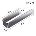 thumbnail image 5 of YIGII Hand Towel Holder Adhesive Hand Towel Stand For Bathroom Counter Towel Bar Stick on Wall SUS 304 Stainless Steel Brushed, 5 of 8