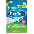 thumbnail image 2 of DenTek Triple Clean Advanced KF05&nbsp;Floss Picks, No Break & No Shred Floss, 150 Count. (Pack of 5), 2 of 3