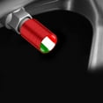 thumbnail image 5 of 4 Pcs/Pack Accessoires de Voiture pour Fiat Alfa Romeo Ferrari Italy Logo Autocollant Valve de Roue Embouts de Pneu Tige Auto Stylisme Pièces de Roue de Véhicule, 5 of 5
