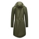 thumbnail image 4 of Abrigos de Invierno Para Mujer Chaqueta de Lluvia Sólida Chaquetas Al Aire Libre Impermeable Con Capucha Impermeable A Prueba de Viento Odeerbi ODB173214, 4 of 5