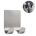 thumbnail image 2 of 4pcs Holder Hanger Stand for Shower, Stainless Steel Utility Hooks for Towel, Loofah, Robe and Coat, Bathroom Kitchen Organizer, Self Adhesive, Waterproof, Rustproof, 2 of 9