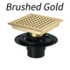 thumbnail image 4 of caniveau De Douche Or Acier Inoxydable Carr 15x15cm Drain De Douche Siphon De Sol Drain De Plancher Avec Couvercle De Siphon De Sol, Noyau Dsodor, 4 of 5