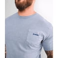 thumbnail image 3 of Hooey Mens Liberty Roper Denim Crew Neck Short Sleeve T-Shirt (X-Large, Denim), 3 of 3
