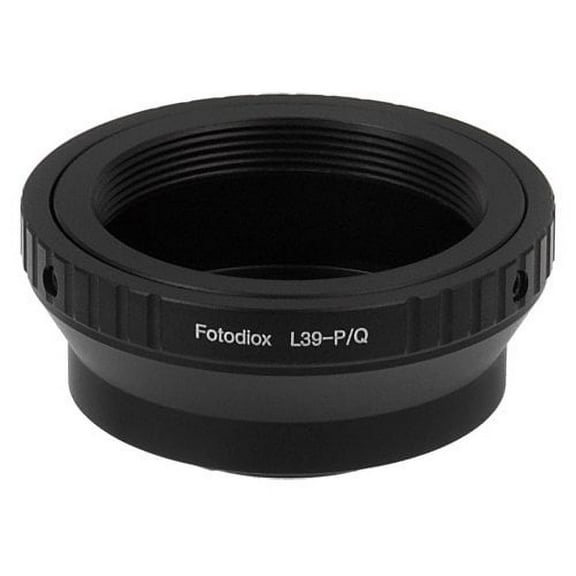 Fotodiox Lens Mount Adapter - M39/L39 Screw Mount Lens to Pentax Q (PQ) Mount Mirrorless Camera Bodies