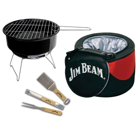 Jim Beam 5-Piece Cooler and Grill Set