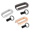 thumbnail image 3 of Miulika Car Remote Key Holder Cover +PU Leather Key Chain For MAZDA Gray, 3 of 9