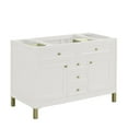 thumbnail image 4 of James Martin Vanities 503-V48-3Wz Chicago 48" Free Standing Single Basin Vanity Set -, 4 of 7