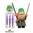 thumbnail image 4 of Set de 8 Figuras de Bloques de Construcción MOC de One Piece – Sanji, Nami, Zoro, Brook, Robin y Más, Minifiguras de ABS para Colección y Juego Infantil, 4 of 9